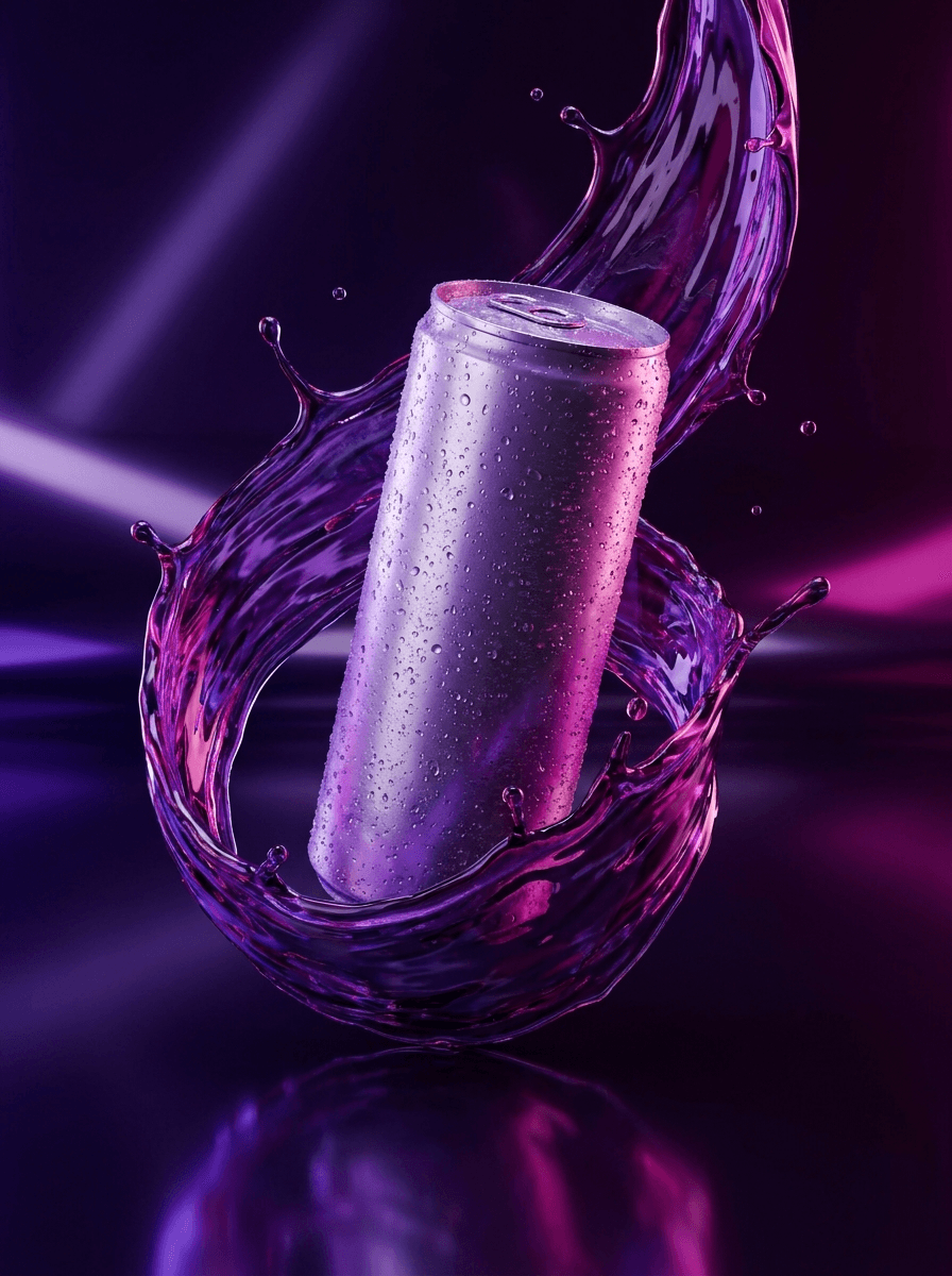 Sample ad creative — Chilled Beverage Launch